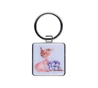 Pottering About' Wren Keyring
