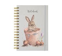 Wrendale Designs Rabbit - The Flower Pot A5 Notebook