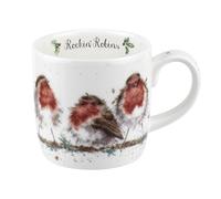 Wrendale Designs Rockin' Robins Mug