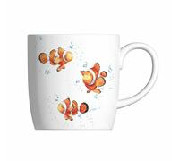 Wrendale Designs Royal Worcester "Clowing Around " Crown Fish Mug
