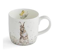 Wrendale Designs Royal Worcester Fresh as a Daisy Mug 0.3 Litre Ceramic Hare Mug