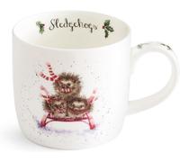Wrendale Designs Royal Worcester Sledgehogs Christmas Mug Gift Ideas for Women