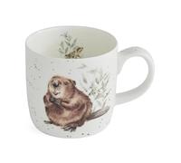 Wrendale Designs Royal Worcester The Arborist 0.3 Litre Ceramic Beaver Mug