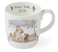 Wrendale Designs Royal Worcester Winter Walks Mug - Limited Edition 2025
