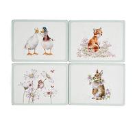 Wrendale Designs Wildflowers Placemats - Set of 4 - Portmeirion