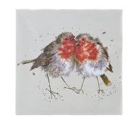 Wrendale Designs - 'Snuggled Together' Cocktail Napkin