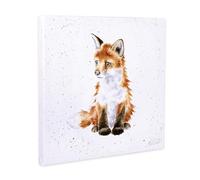 Wrendale Designs Stay Clever, Little Fox' Fox Small Canvas
