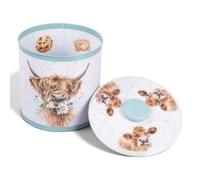 Wrendale Designs by Hannah Dale - The Country Set Biscuit Barrel - 160mm x 155mm