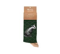 Wrendale Designs 'The Country Gent' Badger Men's Socks