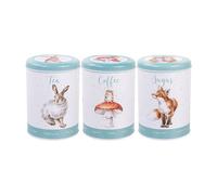 Wrendale Designs 'The Country Set' Tea Coffee Sugar Canisters