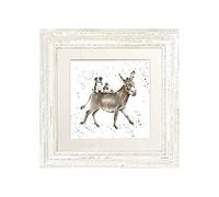 Wrendale Designs - 'The Donkey Ride' Framed Card - White
