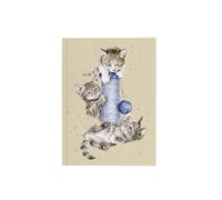 Wrendale Designs - Three's a Crowd' Cat A6 Notebook