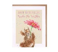 Wrendale Designs - 'Under The Weather' Card