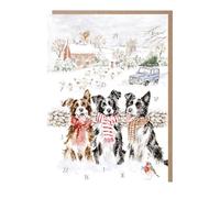 Wrendale Designs - While Shepherds Watched' Border Collie Advent Calendar