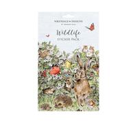 Wrendale Designs Wildlife Sticker Pack - Nature-Inspired Animal Motifs, 24.8 X 15 Cm, Matt Finish, Medium Pack