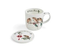 Wrendale Designs - 'Winter Mice' Mug and Coaster Set