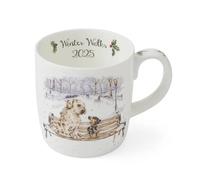 Wrendale Designs Royal Worcester Winter Walks Mug - Limited Edition 2025