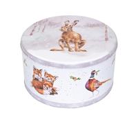 Wrendale Designs - Winter Woodland' Woodland Animal Christmas Round Tin