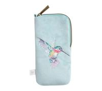 Wrendale Designs - ''Wisteria Wishes' Hummingbird Embroidered Glasses Pouch