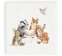 Wrendale Designs - 'Woodland Party' Square Plate