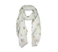 Wrendale Designs Scarf - Woodlanders in Wrendale Green colour