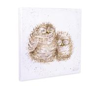 Wrendale Designs Words of Wisdom' Owl Small Canvas