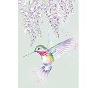 Wrendale DesignsA6 Humming Bird Notebook - Wisteria Wishes