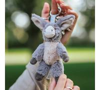 Wrendale Designs by Hannah Dale Jack' Donkey Plush Character Keyring