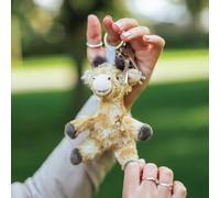 Wrendale Giraffe Keyring - Soft Plush Mini Cuddly Fabulous Camilla Keyring