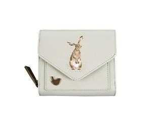 Wrendale Green Vegan Leather Hare-Brained Purse - Measures 115 x 95 x 35mm
