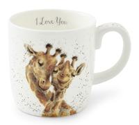 Wrendale Mug I Love You Giraffe Fine Bone China 400ml HannahDale Royal Worcester