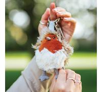 Wrendale Designs by Hannah Dale Adele' Robin Plush Character Keyring