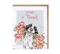 Wrendale Spaniel Dog Thank You Card - Thanks A Bunch Party Animals Card