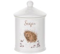 Portmeirion Sugar Canister Wrendale by Royal Worcester Hedgehog Bone China Multi-Colour
