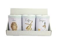 Wrendale Designs Tea, Coffee & Sugar Canisters