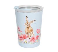 Wrendale Designs by Hannah Dale Field of Flowers' Hare Thermal Travel Cup
