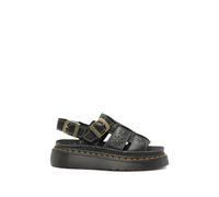 Dr. Martens Wedge sandals Wrenlie Sandal Black Grizzly in Black 6.5
