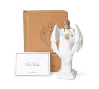 WRENYZK Guardian Angel Figurine,Praying Sculptured Hand Painted Angel Statue for Women,Keepsake Gifts for Thanksgiving Christmas Furniture Decor,Divine Healing Gifts