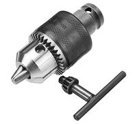 Wresetly 1.5-10mm 1/16 Inch - 3/8 Inch Capacity Key Drill Chuck Wrench Converter 1/2 Inch Socket Square Female Adapter