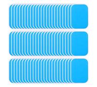 Wresetly 100PCS EMS Gel Pad, Electrode Gel Replacement Pad, EMS Absorbent Gel Pad, Abdominal Accessories