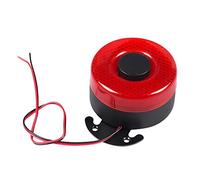 Wresetly 12V-24V 105DB Automatic Warning Siren Sound Signal Backup Alarm Horn with LED Beep Back Air Horn for Car
