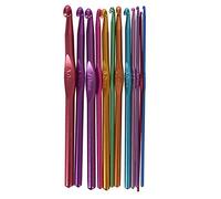 Wresetly 12x Metal Hooks Set With Case Craft Kit Multicolor random