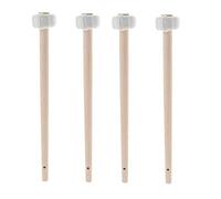 Wresetly 2 Pair Wooden Mallets Beaters Percussion Parts Accessories Perfect for Hitting a Small Under 35cm
