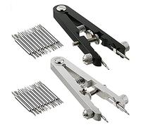 Wresetly 2 Pieces of Watch Spring Bar Repair Tools Spring Bar Tweezers Pliers Watch Pin Belt Removal Tool Watch Link Removal Kit