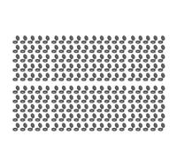 Wresetly 200 Pcs Screw Cap Plastic Hinged Screw Covers (Grey)