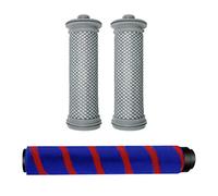 Wresetly 3 Pieces Roller Brush Hepa Filter for A10/A11 A10/A11 Master S11 Battery Vacuum Cleaner Parts