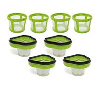Wresetly 4 Pack HEPA Filter + 4 Mesh Filter Frames for Pet Hair Eraser Hand Vacuum Cleaner Cleaning