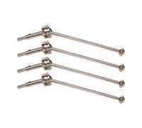 Wresetly 4 Pieces Metal Drive Shaft Series for 144001 1/14 4WD RC Vehicle Models Automobiles Parts 144001-1315 Drive Shaft