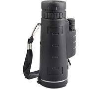 Wresetly 40X60 Telescope High Definition Monocular Telescope Mobile Phone Camera Telescope with Compass Phone Tripod Holder