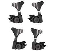 Wresetly 4PCS Sealed Bass Tuners Tuning Key Pegs Set 2L 2R Vintage Right Left Hand for Guitar Bass
